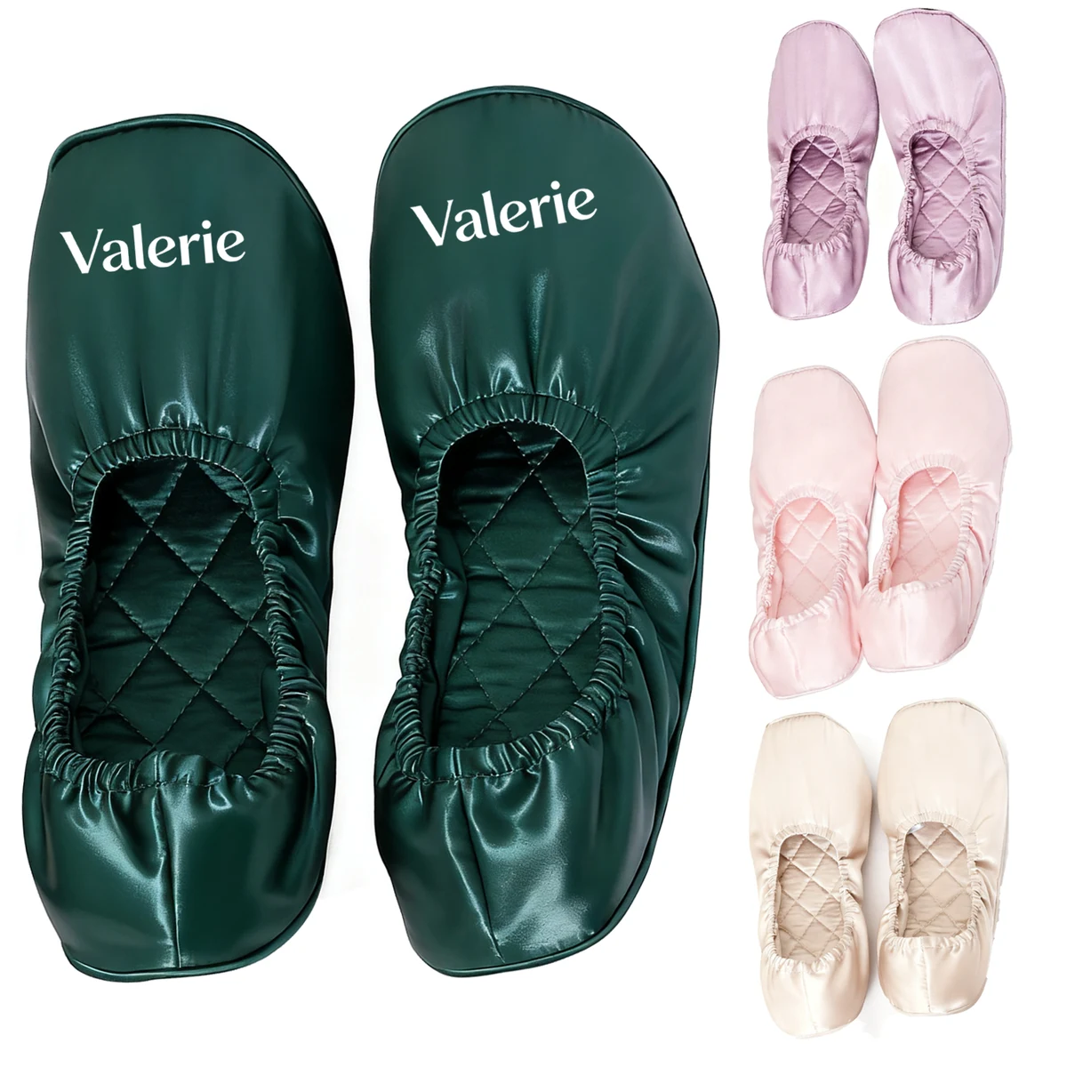 Women Portable Foldable Ballet Shoes 1