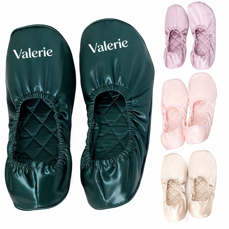Women Portable Foldable Ballet Shoes