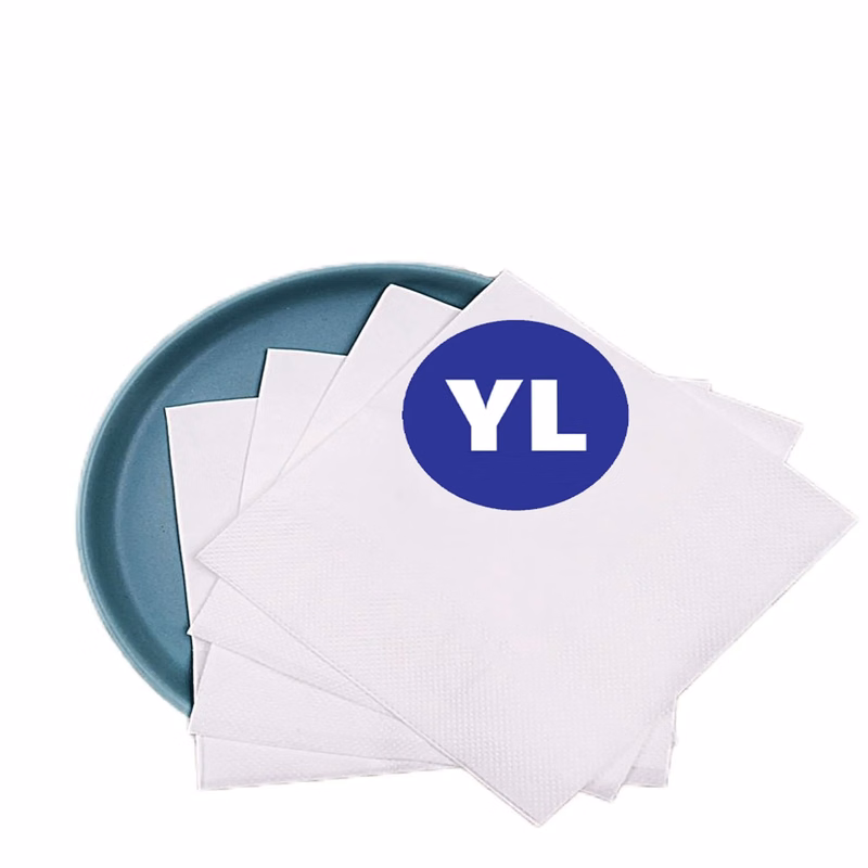 2-Ply White Digital Full Color Beverage Napkin