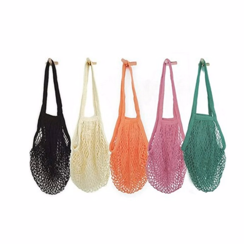 Colorful Cotton Market Tote Bag