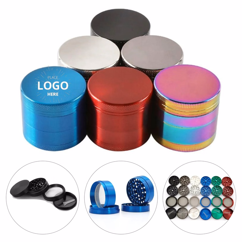 Zinc Alloy Four Layer Cigarette Crusher