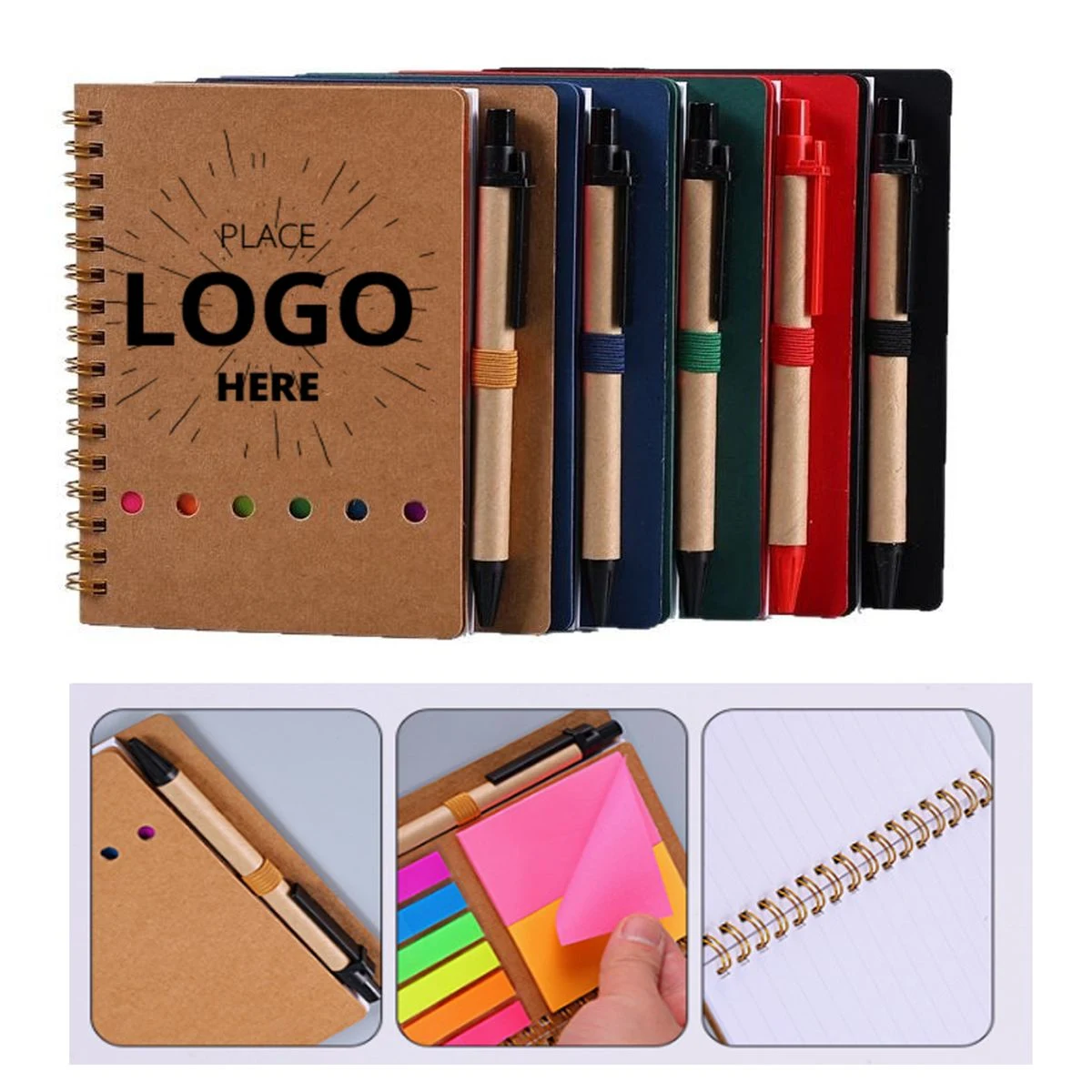 Eco-Friendly Fast Custom Spiral Notebook 1