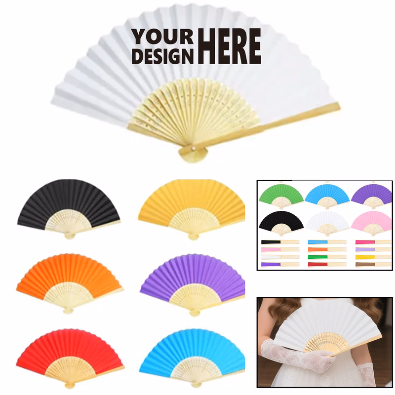 Custom Handheld Fan for Events and Promotions