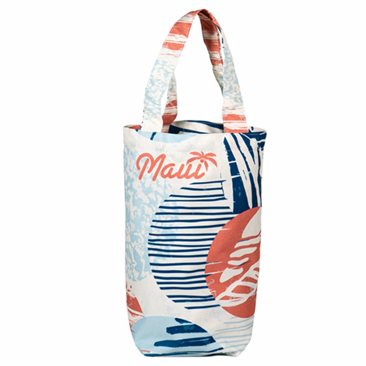 Small Tall Gusset Tote (11"H x 10"W x 2"D)