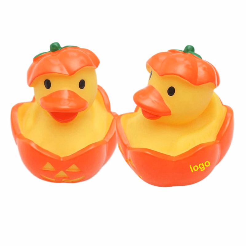 Halloween Pumpkin Rubber Duck