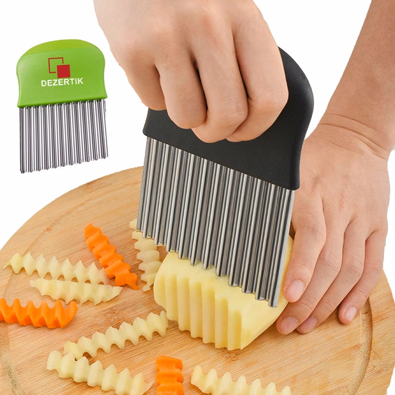Stainless Steel Crinkle Veggie Cutter