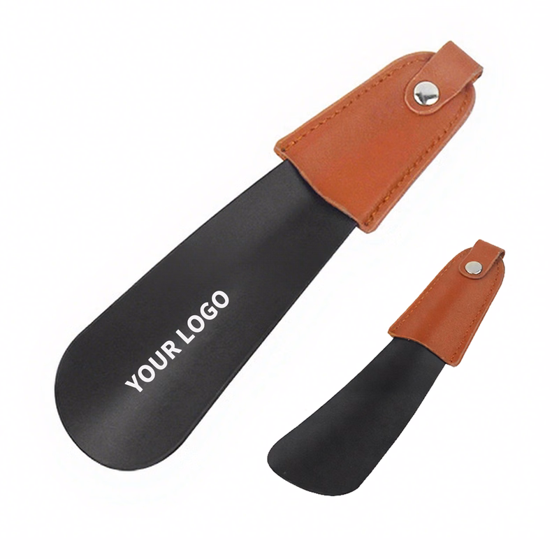 Stainless Shoe Horn 6.8" x 1.65" With PU Handle