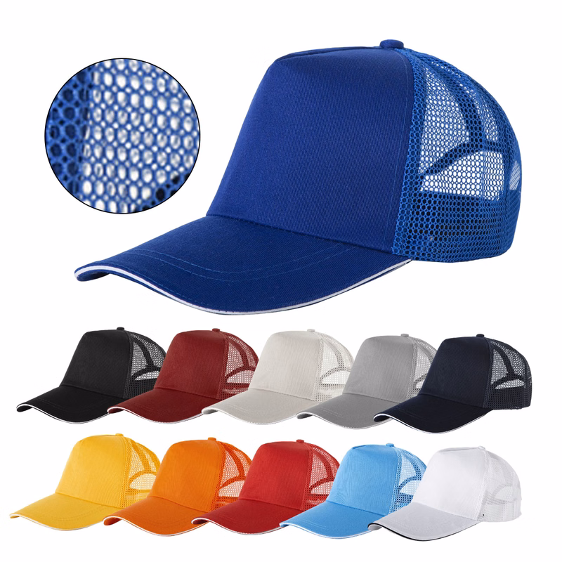 Breathable Mesh Baseball Cap with Sun Protection