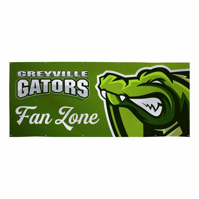 4' x 10' 13 oz. Smooth Vinyl Banner Single-Sided