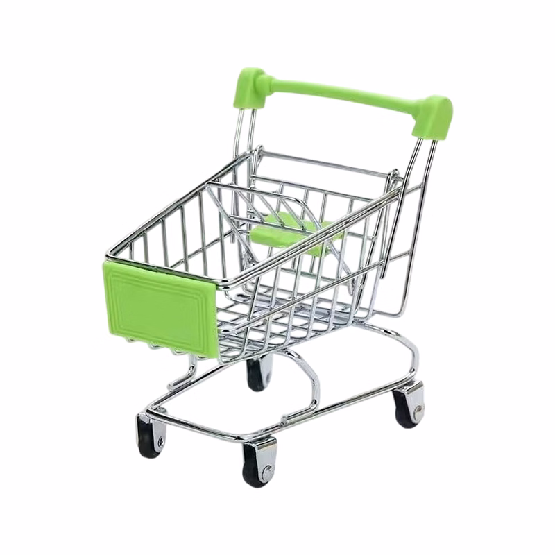 Mini Desktop Shopping Cart Organizer 4.3" x 3.3" x 4.7"