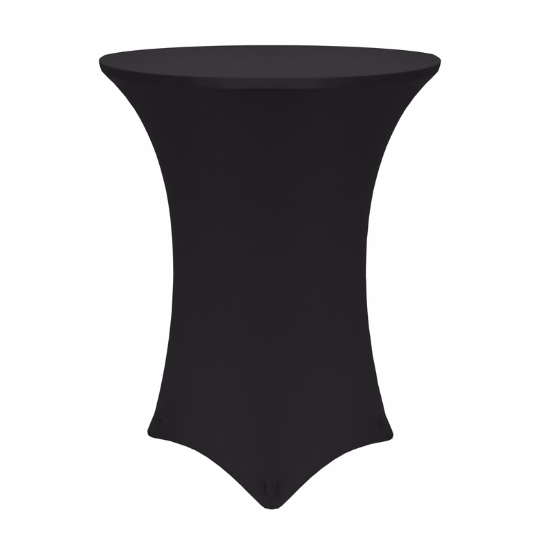 Non-Printed 48" Round Spandex Stretch Table Cover
