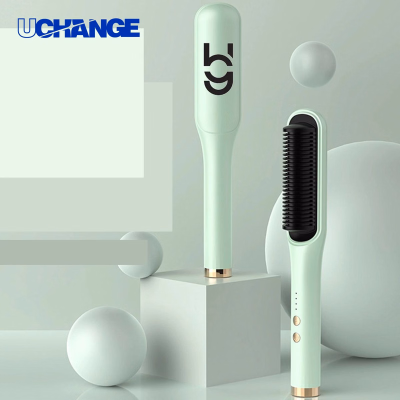 Hair Hair Straightener Brush Styling Tool