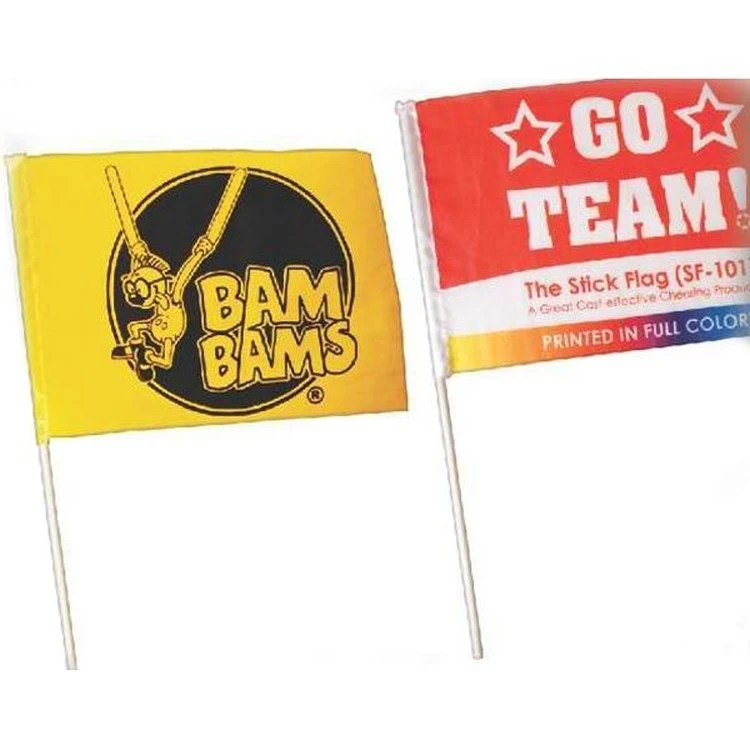 Stick Flag - 1 Ply (11"x8") 1