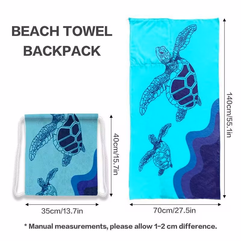 2-in-1 beach towel
