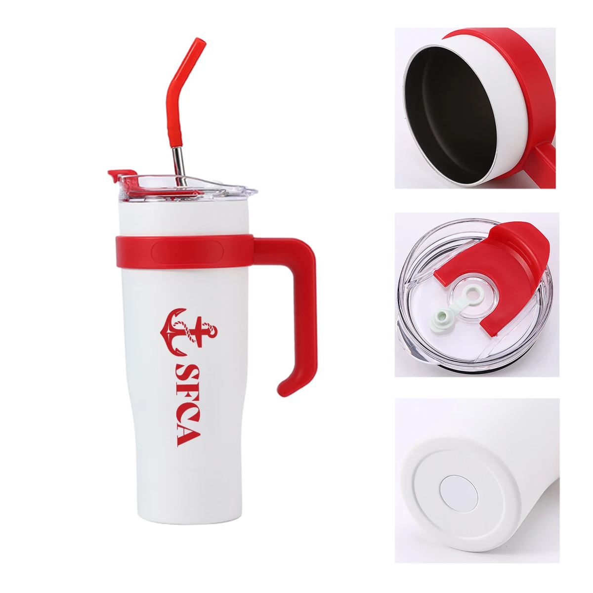 40 oz Stainless Steel Water Iced Tea Coffee Gift Bayleaf Tumbler 1