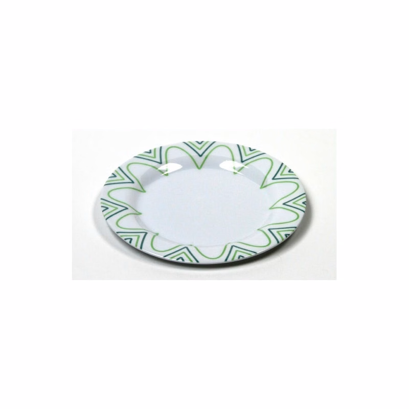 Floral Dinner Plates - Melamine Round 8"