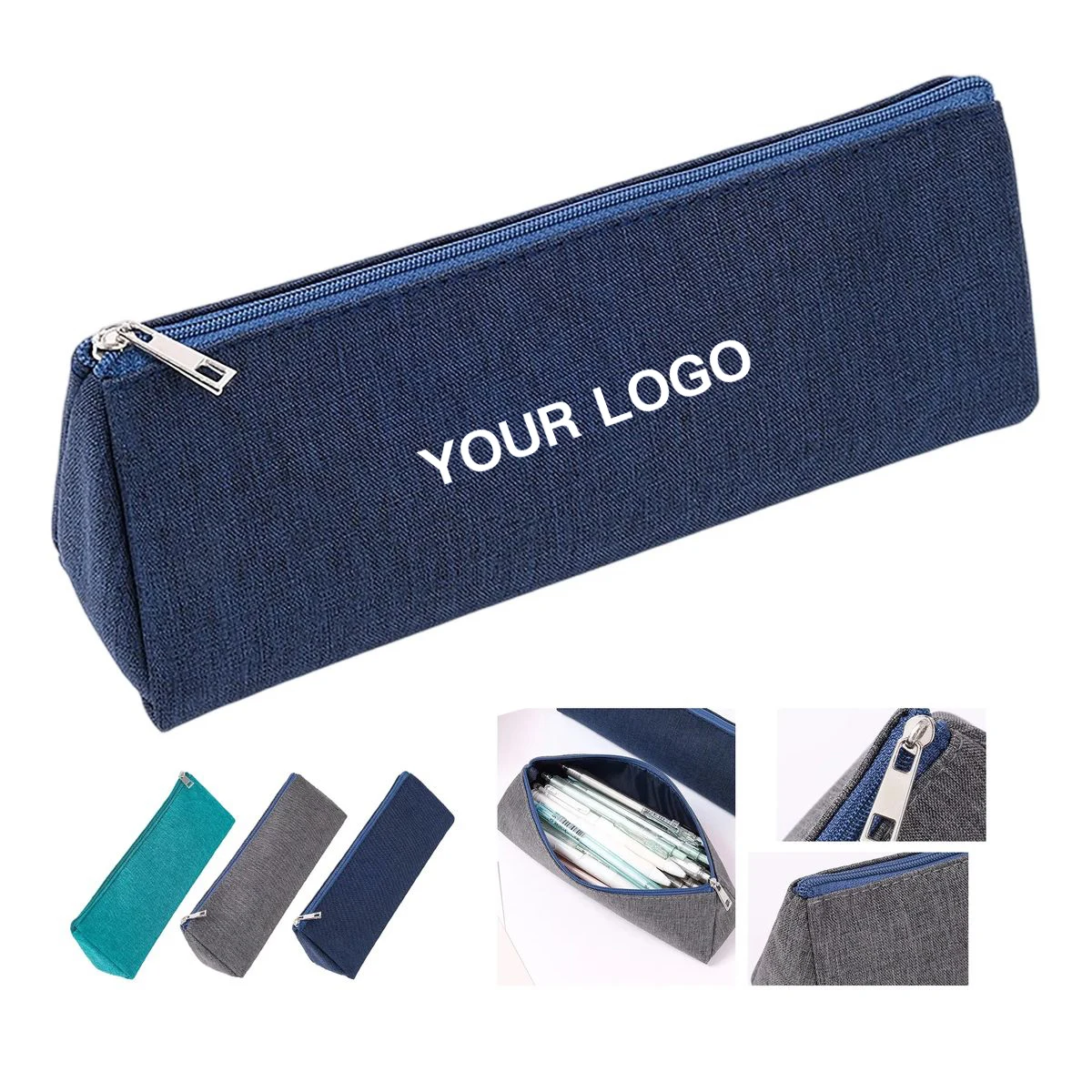 Geometric Shaped Pen Case for Students and Office 1
