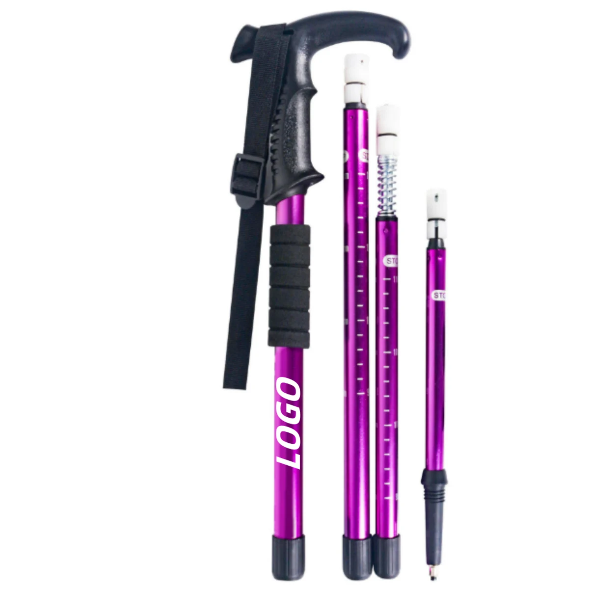 Foldable Hiking and Mountaineering Poles 1