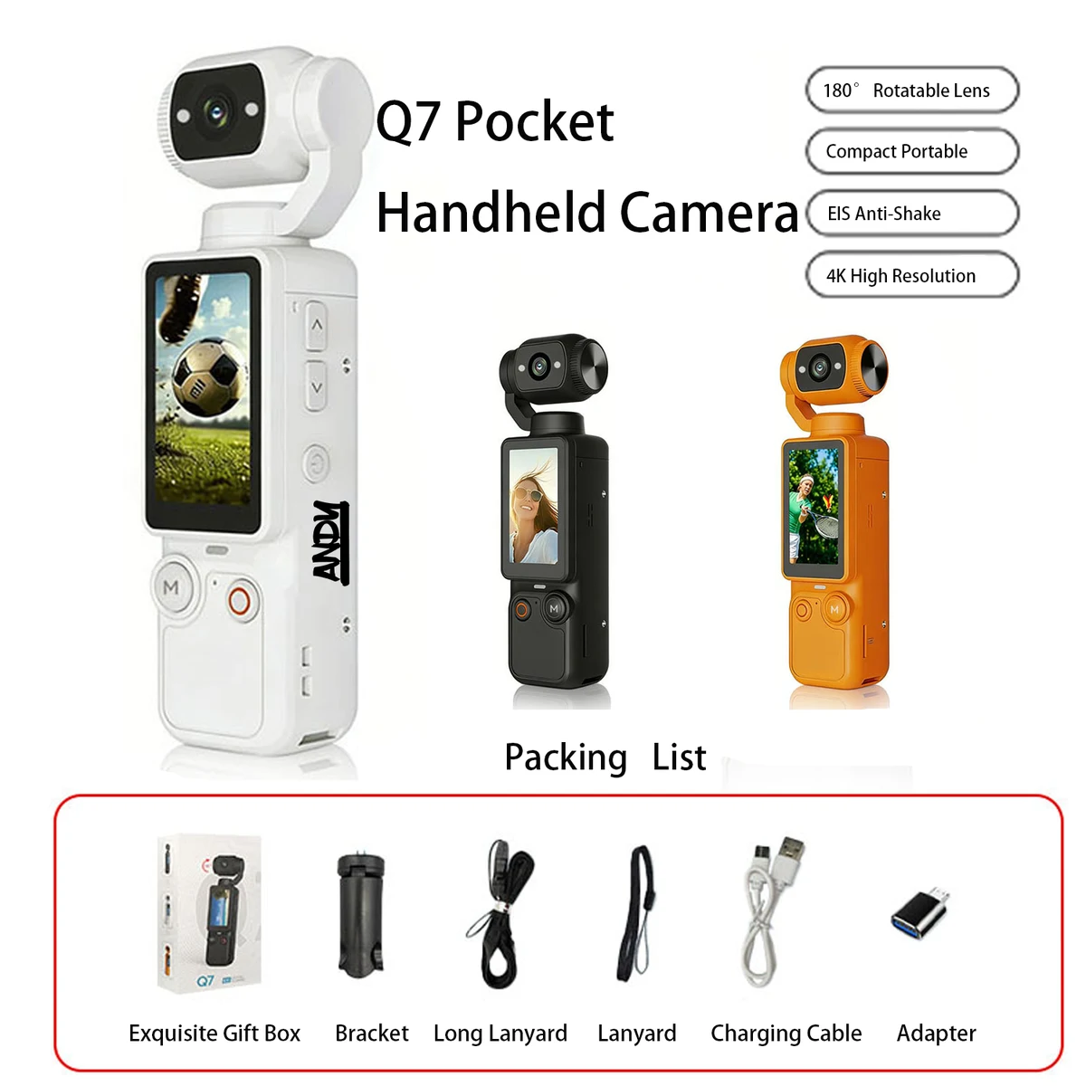 Rotatable Portable AutoFocus Camera 1
