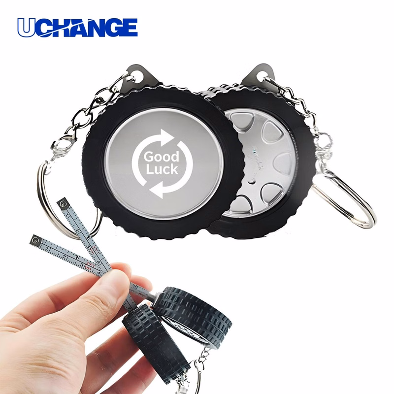 3ft Tire Keychain Steel Tape Measure