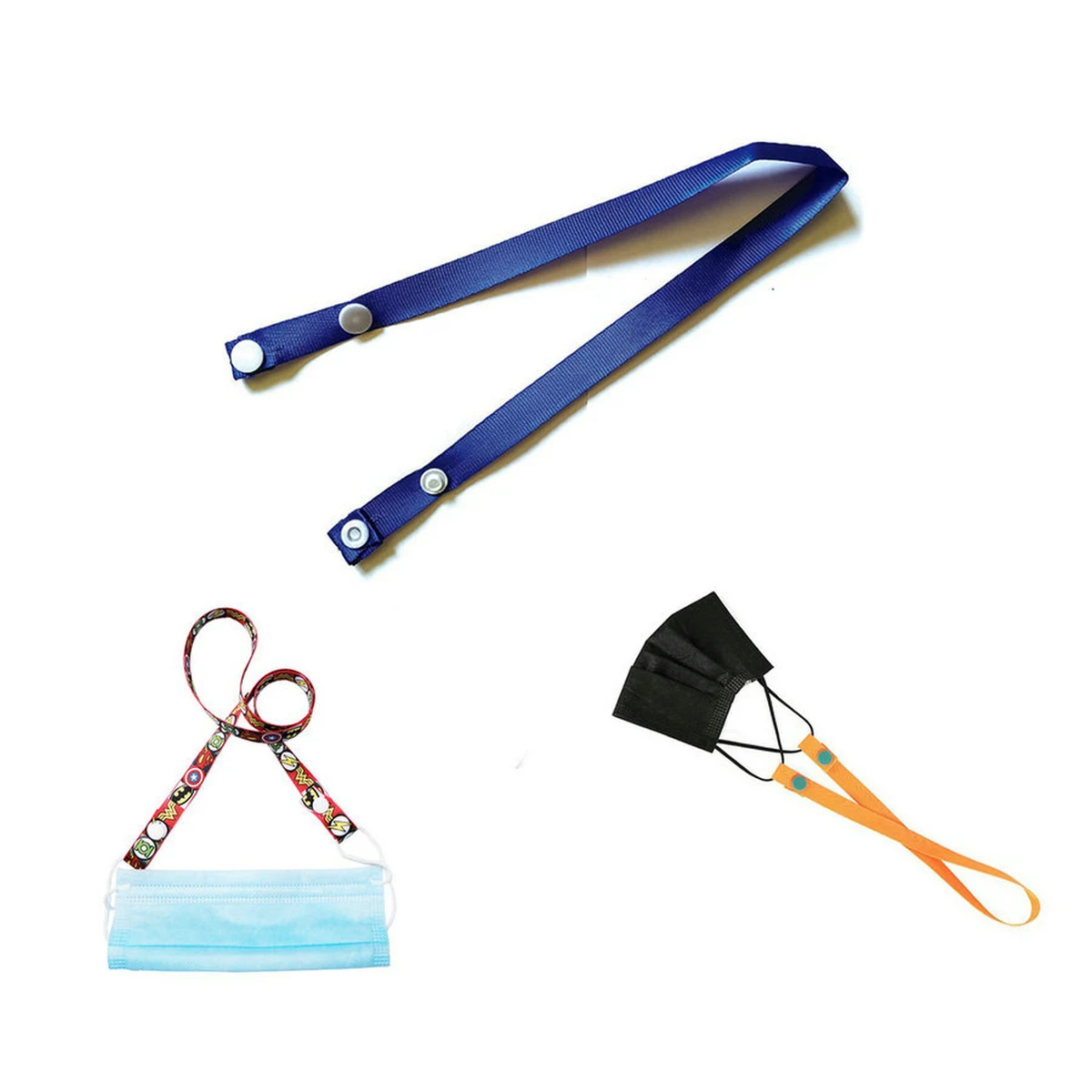 5/8" Polyester Mask Lanyard 1
