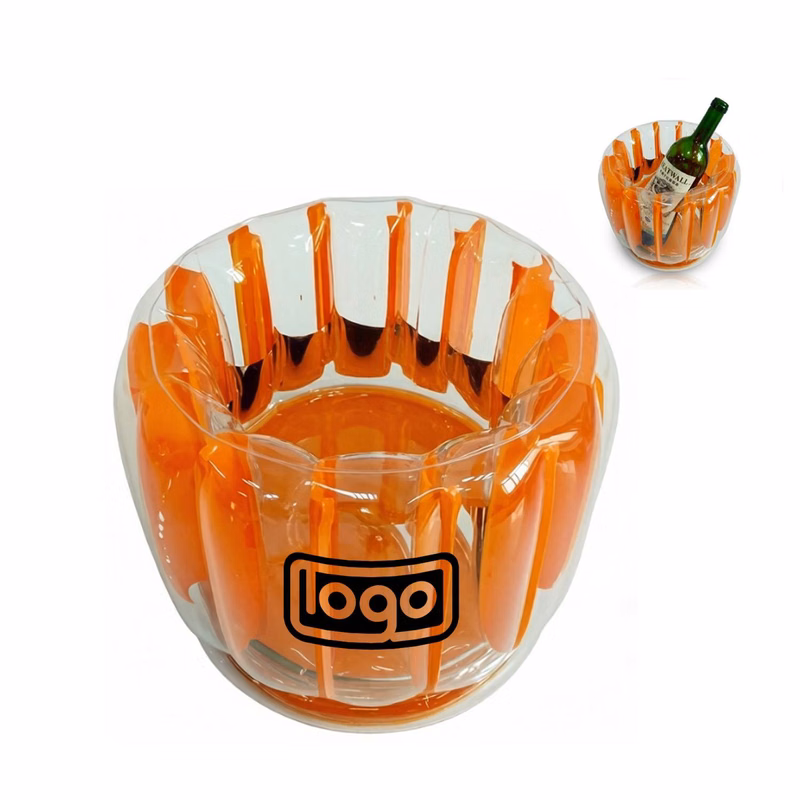 Portable PVC Inflatable Wine Ice Bucket
