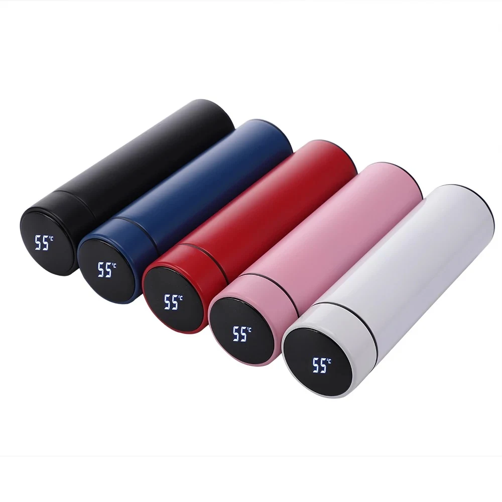 500ml Waterproof Vacuum Stainless Steel Temperature Display 1