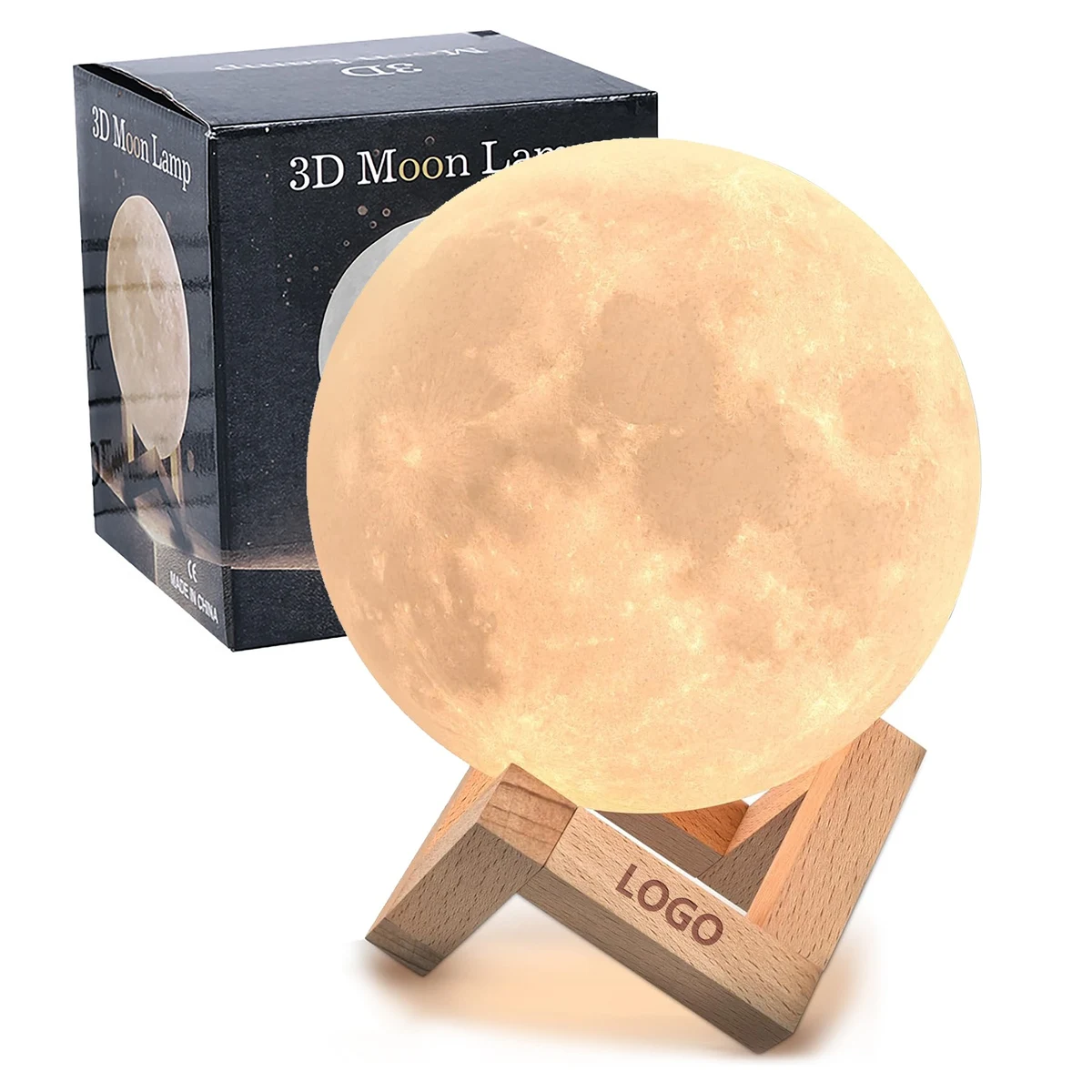 3D Moon Night Light 1