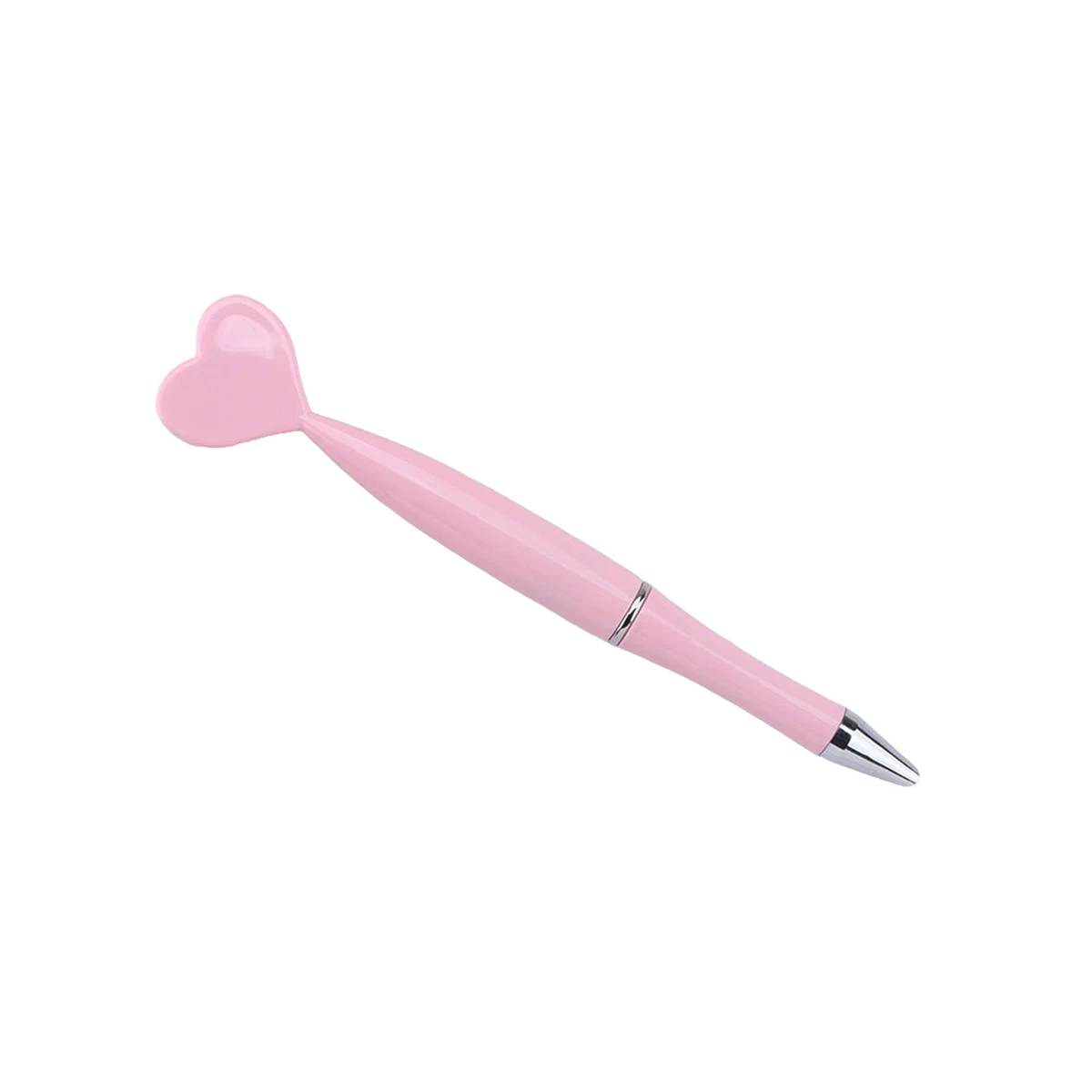 Heart Shape Ballpoint Pen With Custom Barrel Print 1