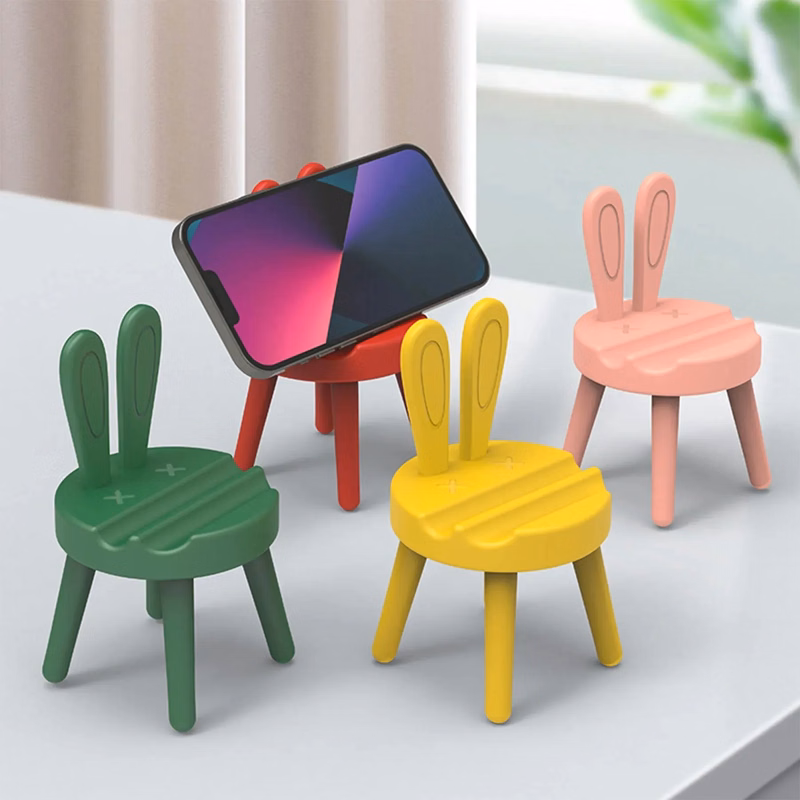 Plastic cartoon phone holder