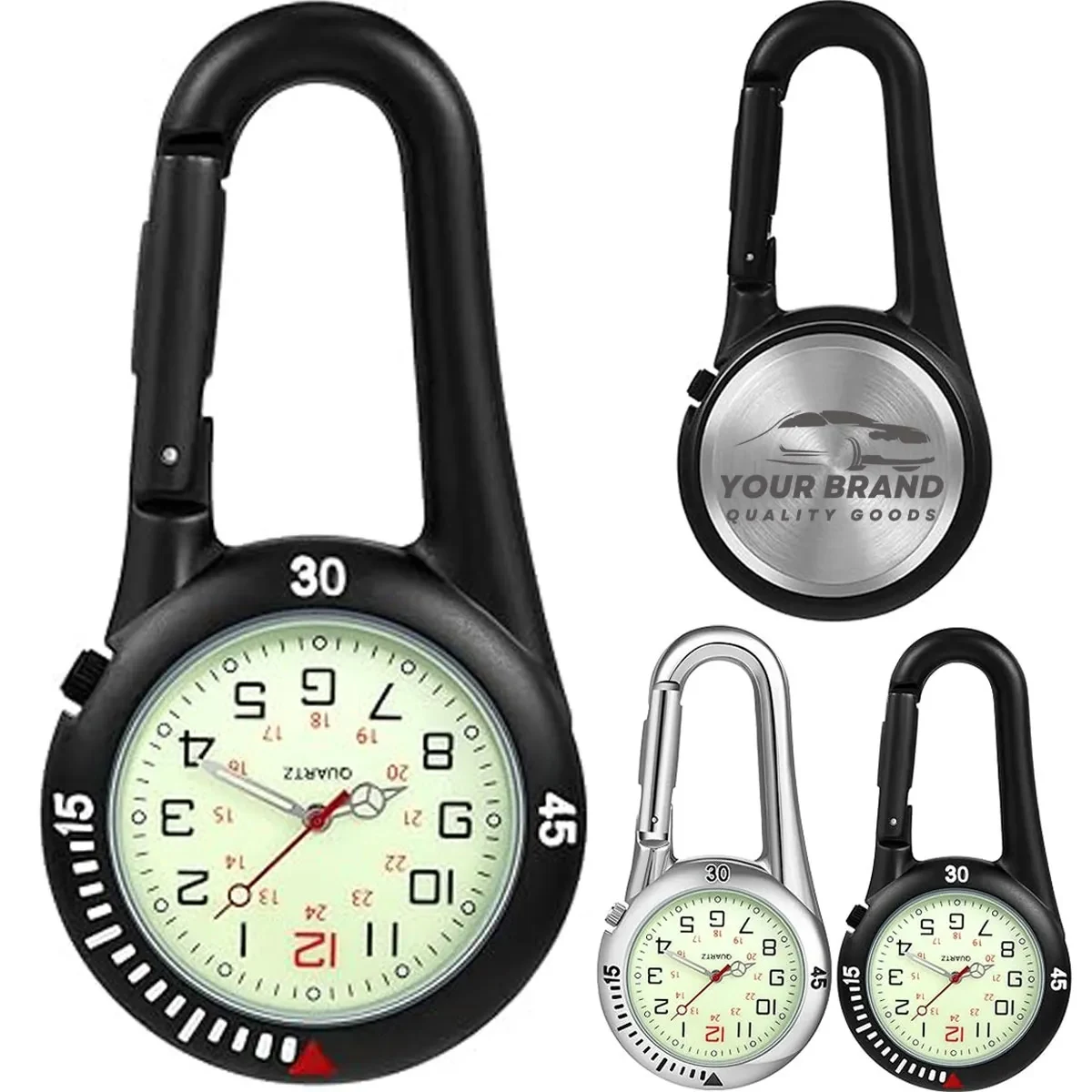 Clip On Glow Quartz Watch 1