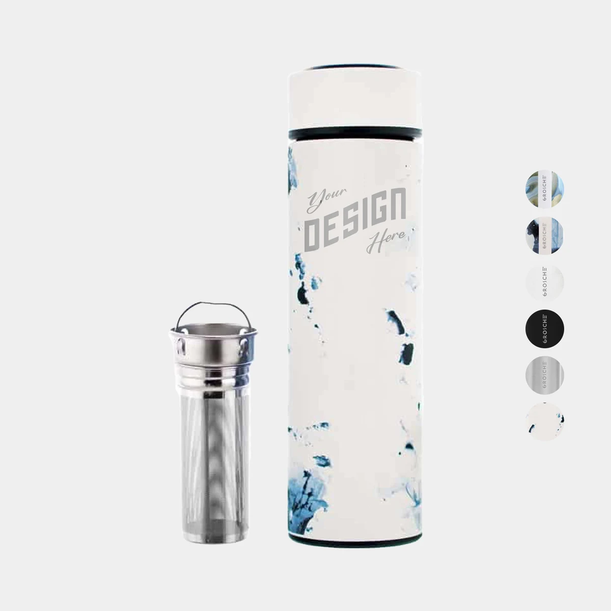 15 oz. GROSCHE® CHICAGO Travel Infuser Bottle 1