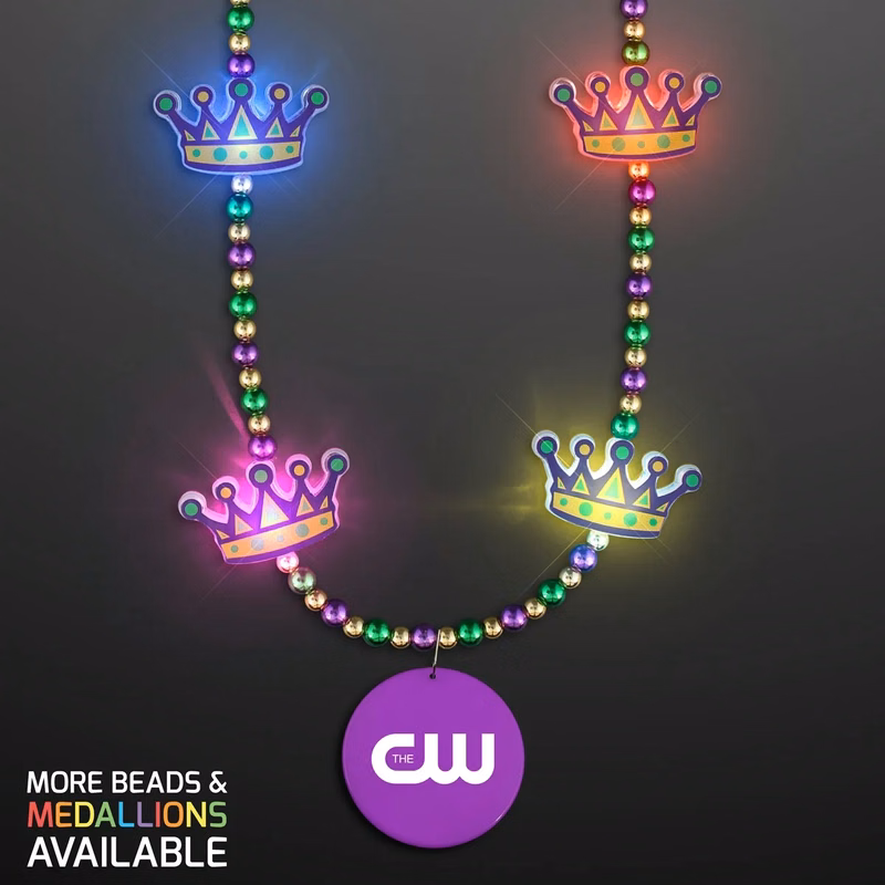 Light Up King Crown Beads