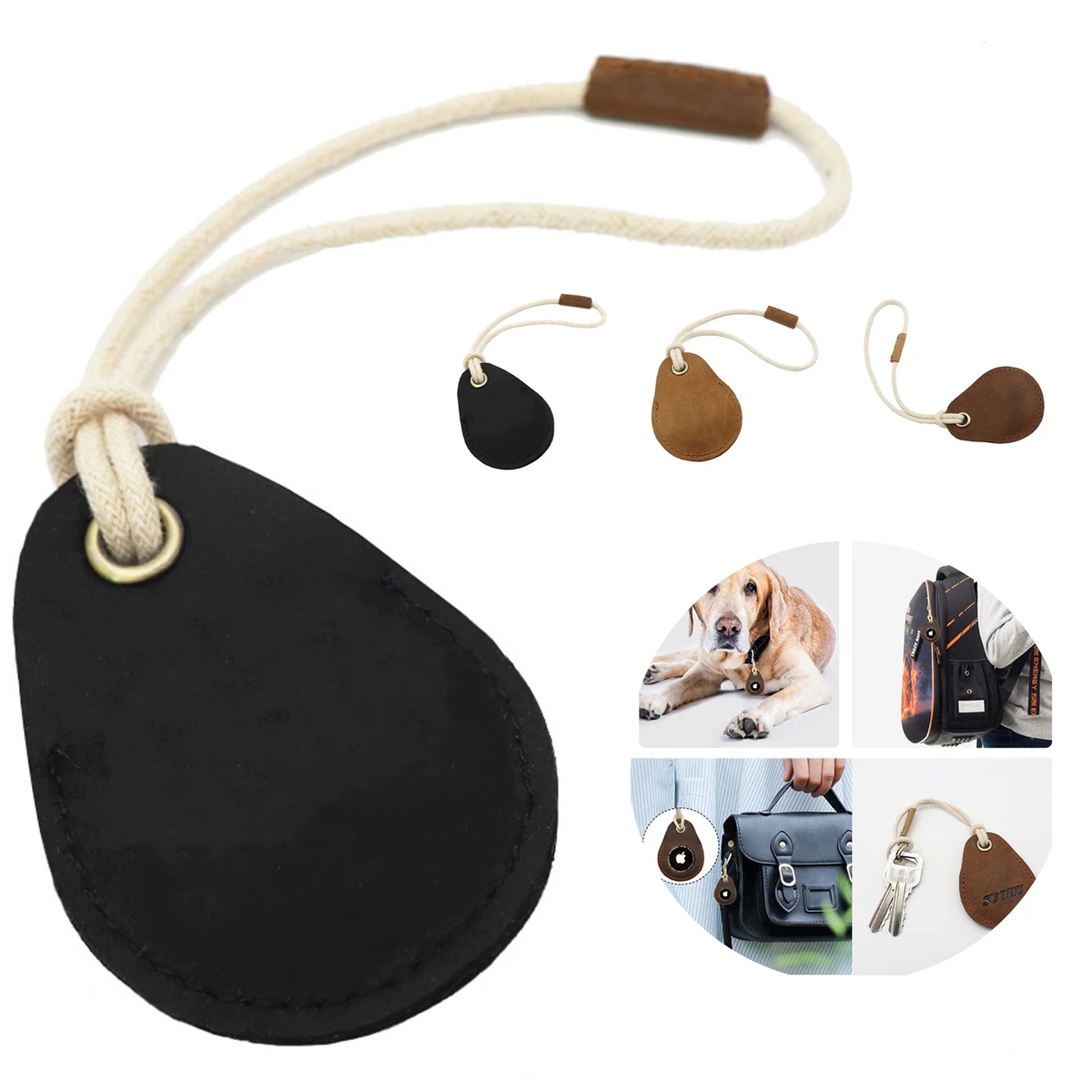 Leather Case for AirTag 1