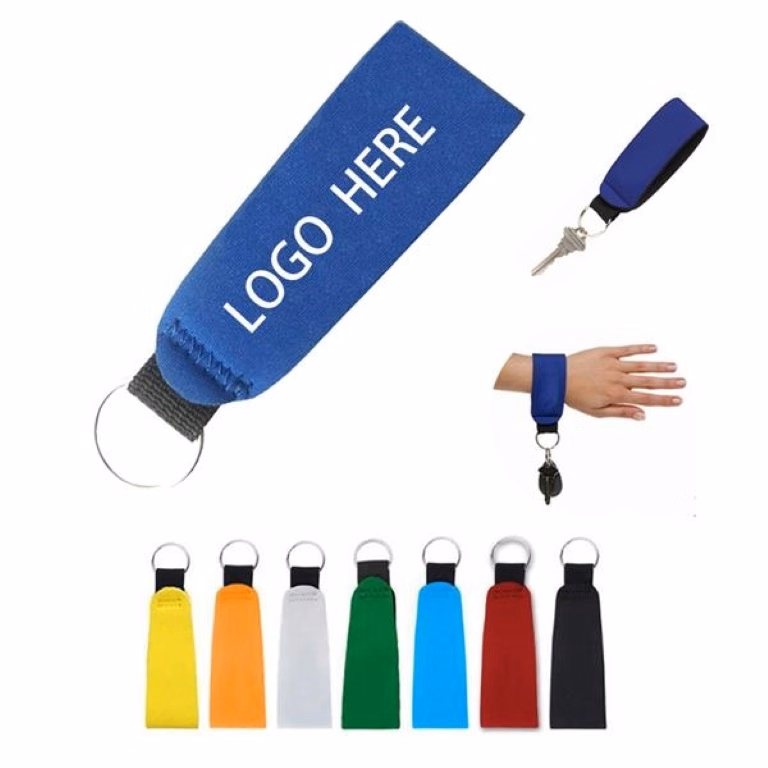 Neoprene Wristband Keychain