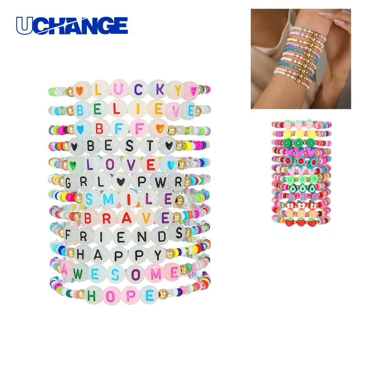 Beaded Bracelet Set Handmade for Events 1