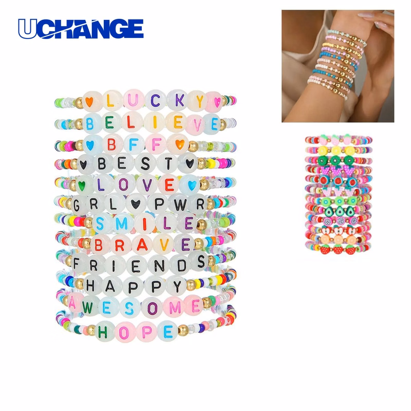 Beaded Bracelet Set Handmade for Events