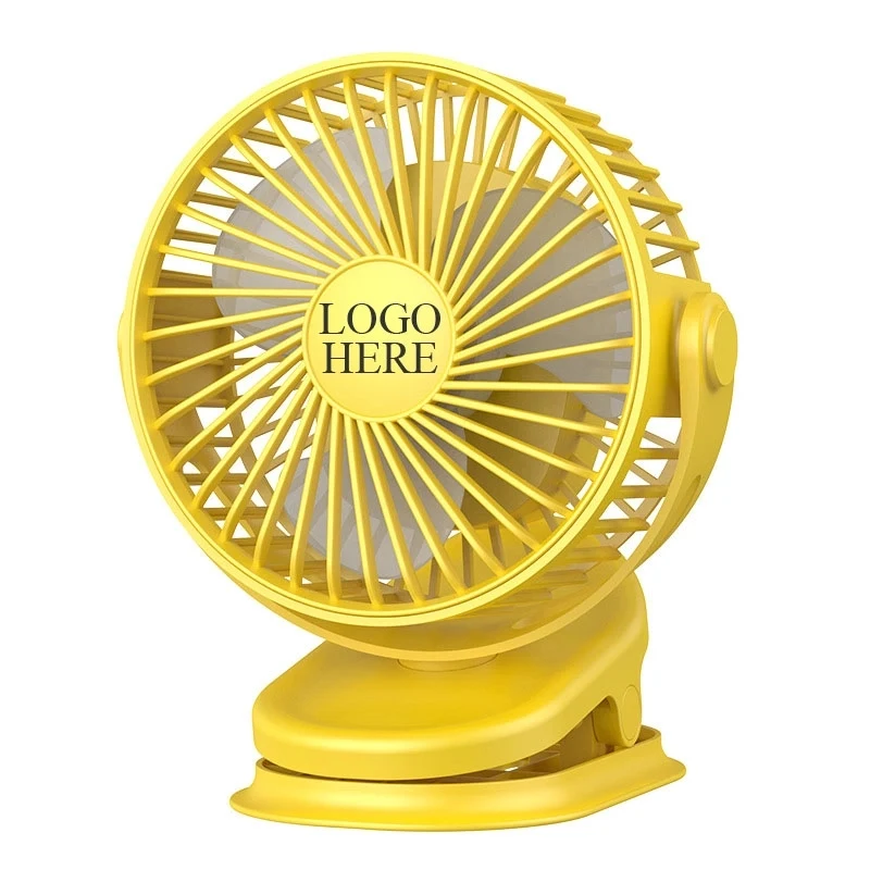 Rechargeable Electric Desk Fan with Clip 1