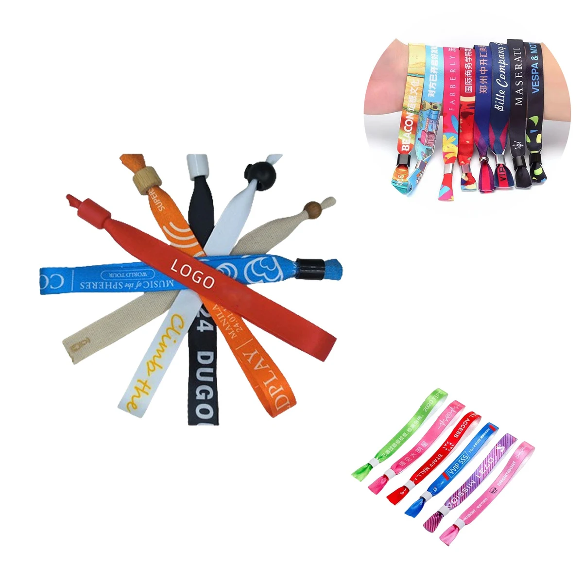 Fabric Wristband/Event Wristbands 1