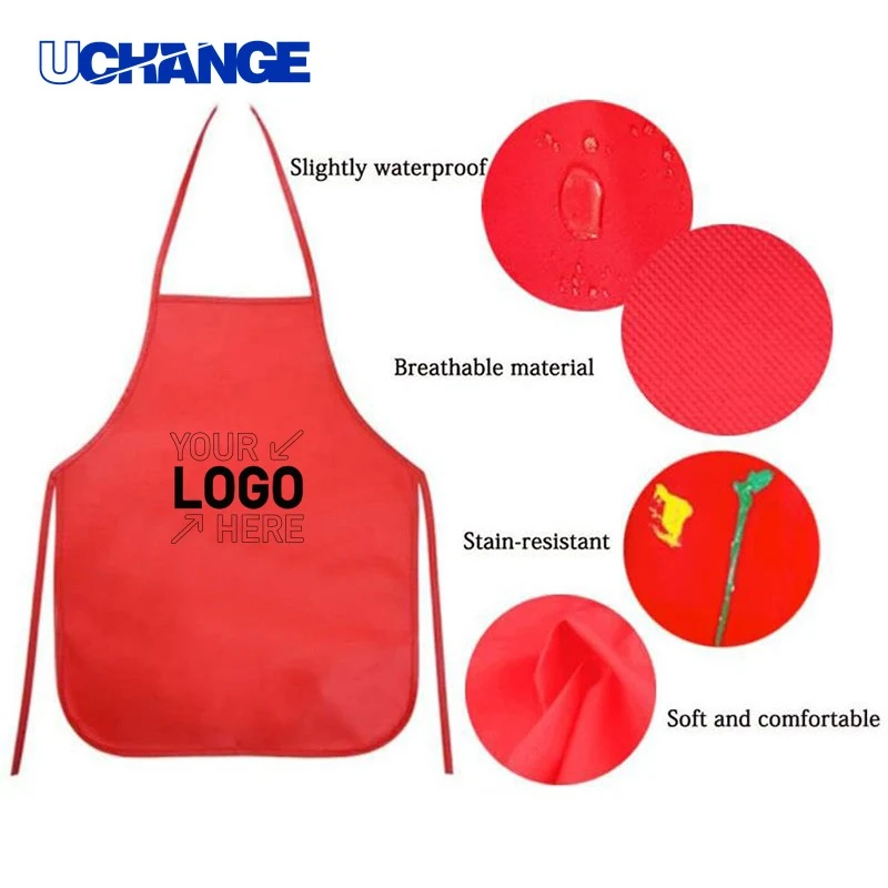 Disposable Non-Woven Children's Apron for Crafts 1