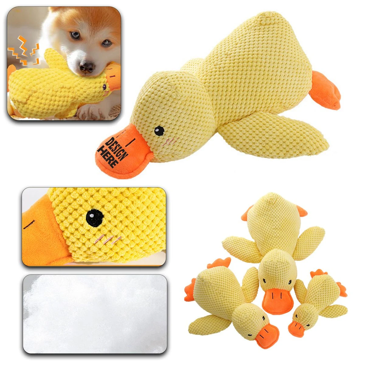 Durable Interactive Quack Puppy Training Toy 1