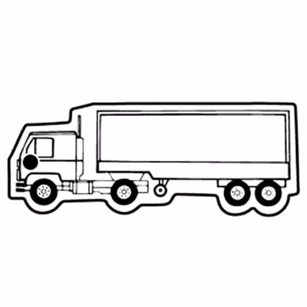 Semi Truck 1 Key Tag - Spot Color