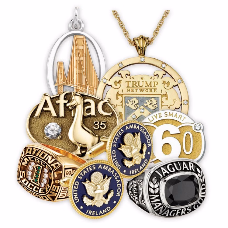 Custom Precious Metal Emblems