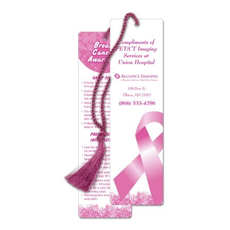 Bookmark, Stock Breast Cancer Awareness Pink Ribbon 1