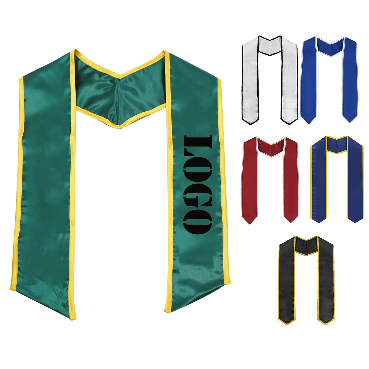 MOQ 50pcs Adult Graduation Honor Stole 1