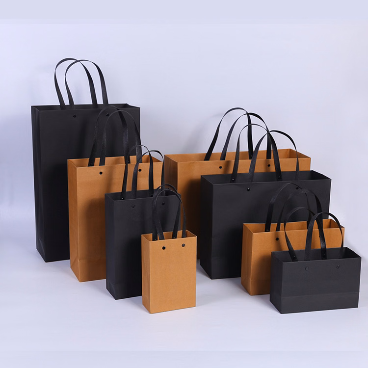 Cardboard shopping handbag