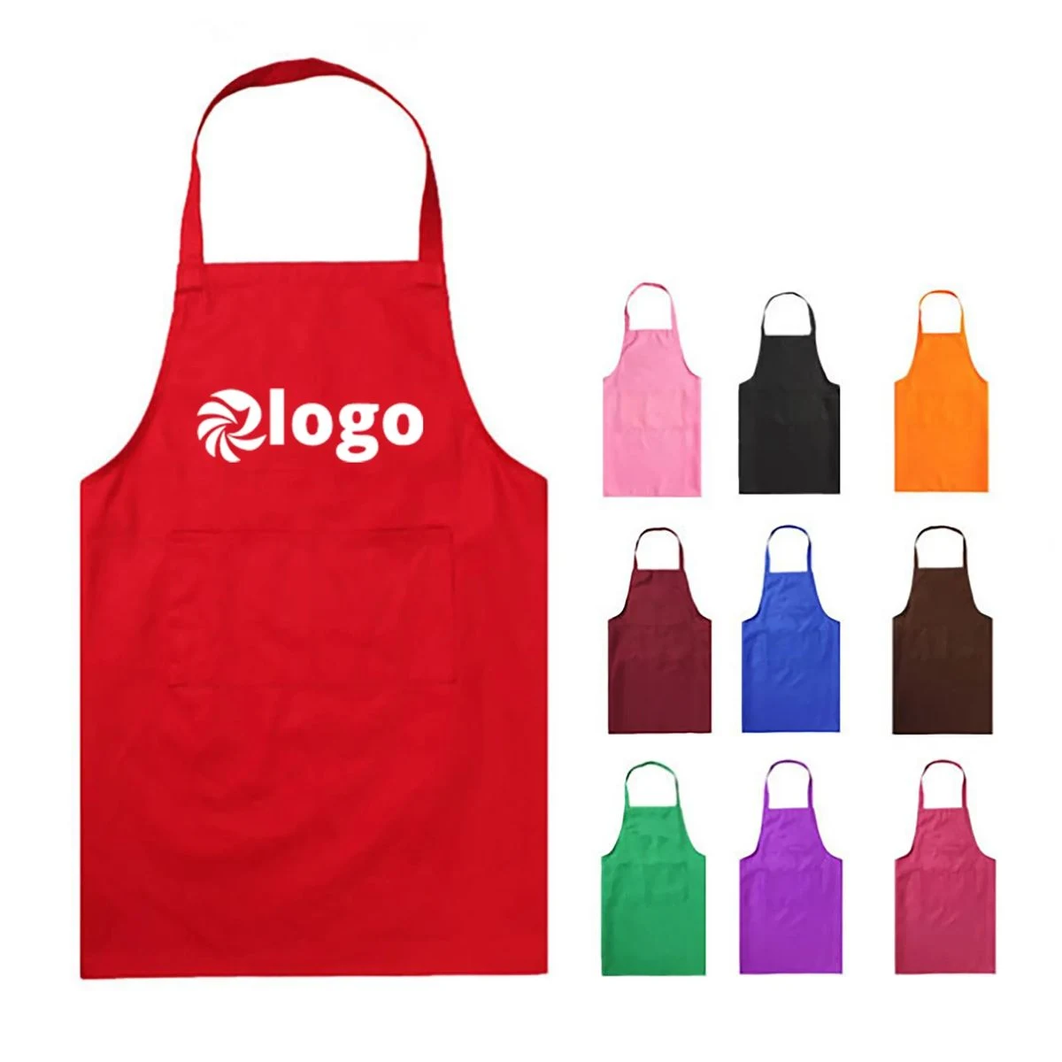 Polyester Unisex Chef Apron Moq 50pcs 1