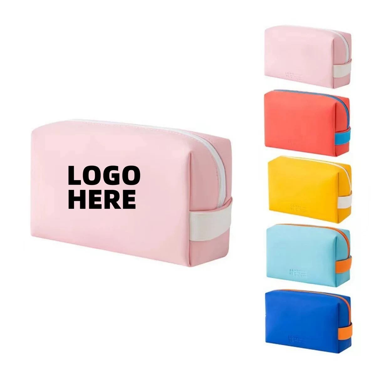 Multifunctional Hand Pu Cosmetic Pouch Bag 1