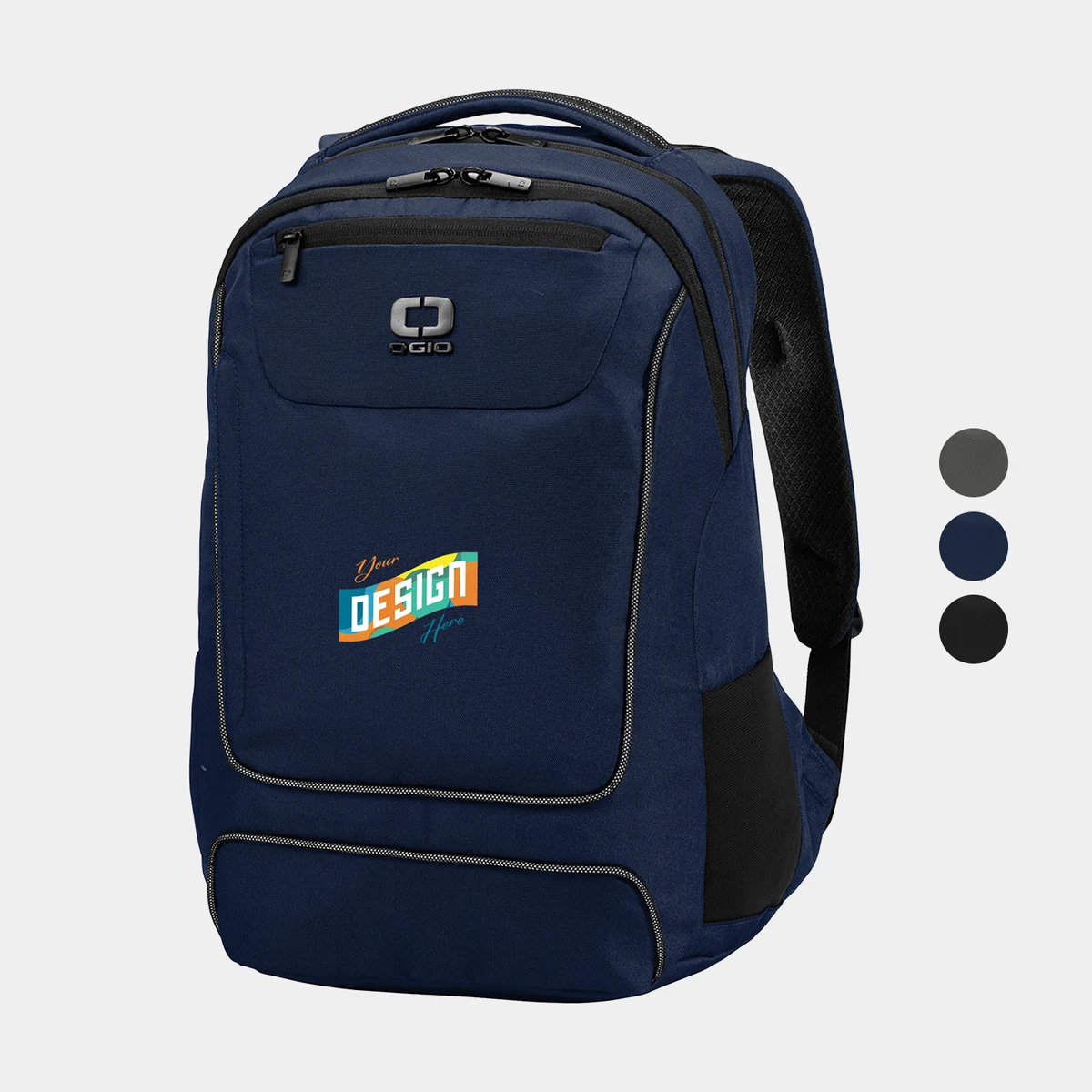 OGIO® Backpack With Trolley Strap On Back 1