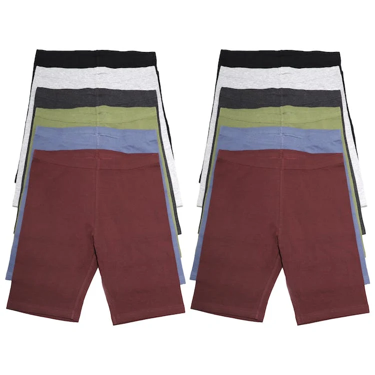 Women's Mid-Thigh Bike Shorts - Assorted 1